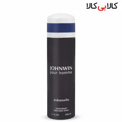 اسپری بدن دئودورانت جانوین مدل پور هوم Pour Homme مردانه حجم 200 میل