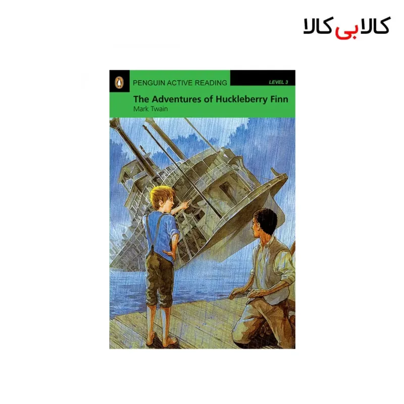 کتاب Penguin Active Reading 3 The Adventures of Huckleberry Finn اثر Mark Twain انتشارات جنگل