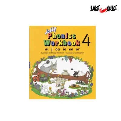 کتاب Jolly Phonics Workbook 4 انتشارات جنگل