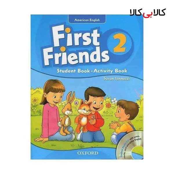 کتاب first friends 2 american اثر susan lannuzzi انتشارات جنگل