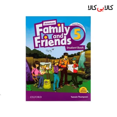 کتاب American Family and Friends 5 اثر NAOMI SIMMONS انتشارات جنگل