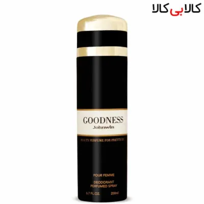 اسپری بدن دئودورانت جانوین مدل گودنس Johnwin Goodness زنانه حجم 200 میل