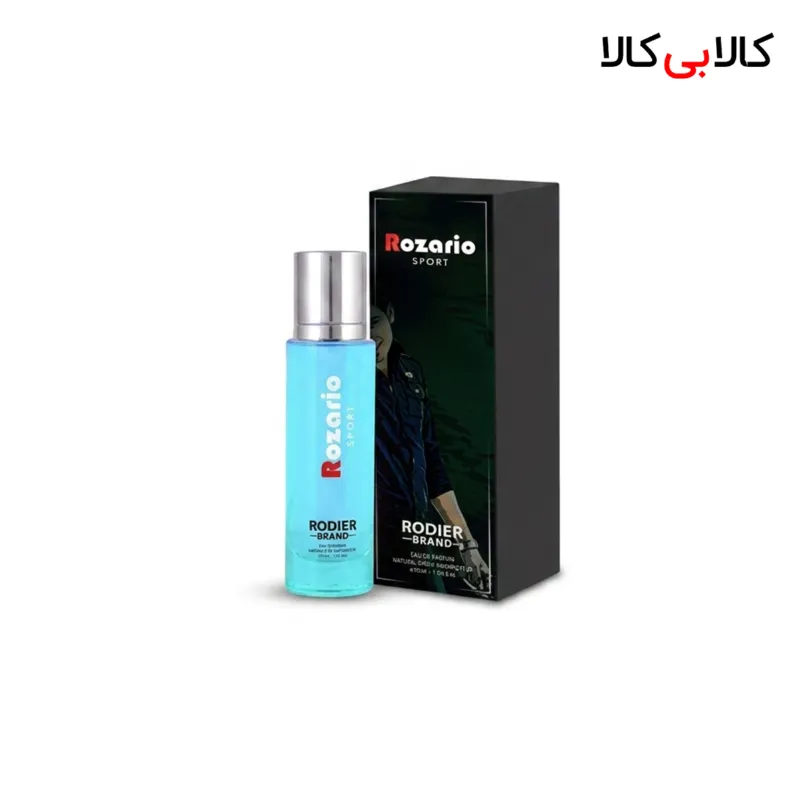 عطر جیبی رودیر روزاریو مردانه حجم 30 میلی لیتر