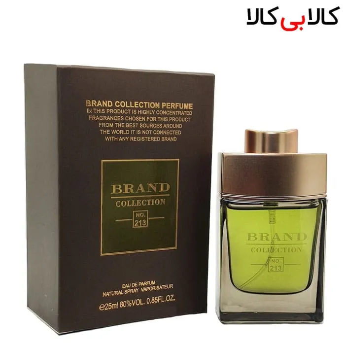 عطر جیبی مردانه برند کالکشن کد NO 213 حجم 25 میلی لیتر