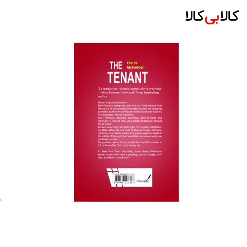 کتاب The Tenant اثر Freida McFadden انتشارات جنگل