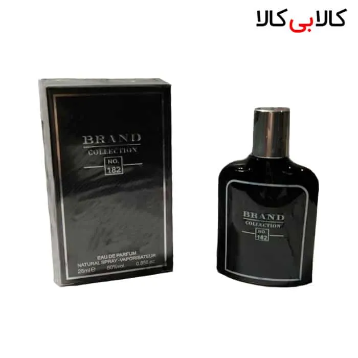 عطر جیبی برند کالکشن مردانه کد NO 182 حجم 25 میلی لیتر