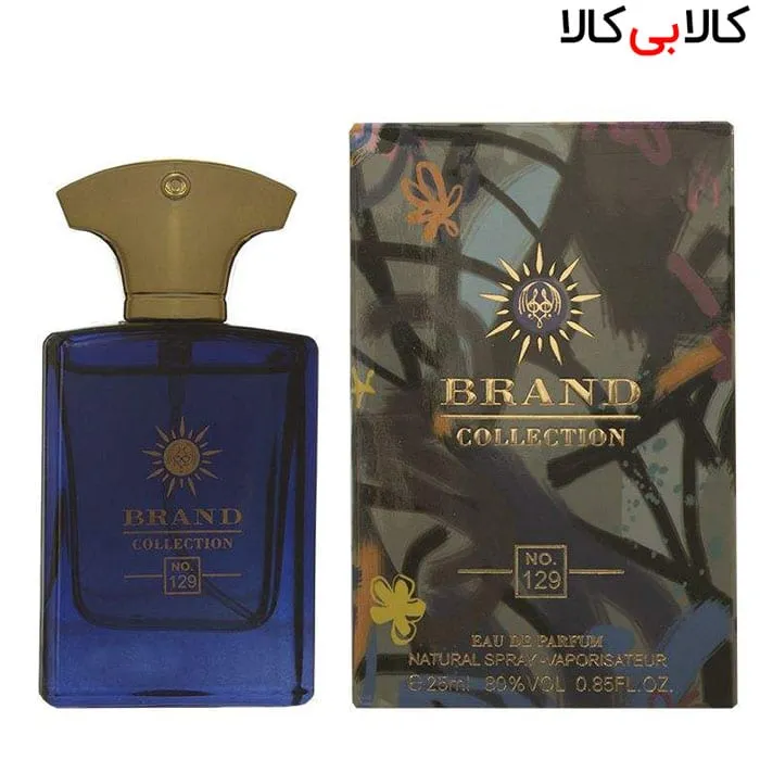 عطر جیبی برند کالکشن زنانه کد NO 129 حجم 25 میلی لیتر