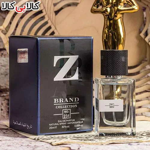 عطر جیبی برند کالکشن مردانه کد NO 231 حجم 25 میلی لیتر