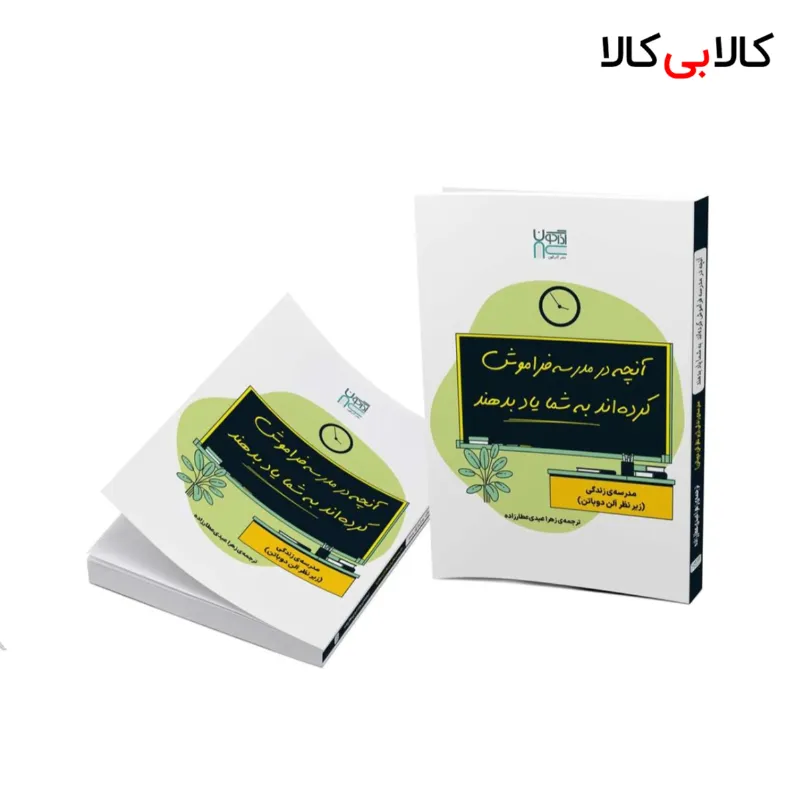 کتاب آنچه در مدرسه فراموش کرده اند به شما یاد بدهند اثر آلن دوباتن نشر آذرگون