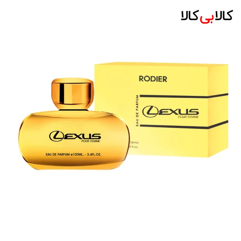 ادکلن لکسوس گلد زنانه حجم 100 میلی لیتر