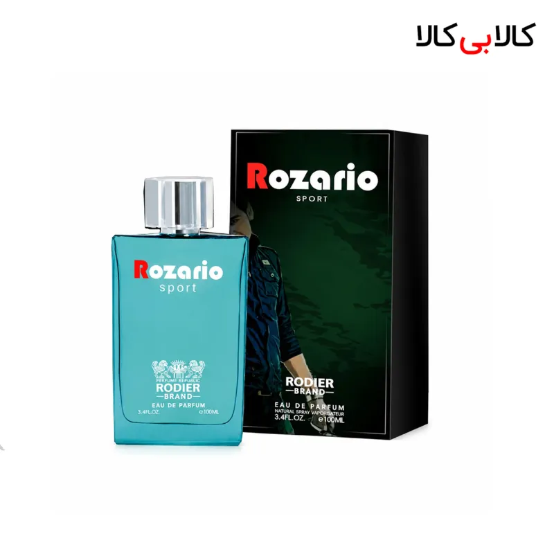 ادکلن رودیر روزاریو مردانه حجم 100 میلی لیتر