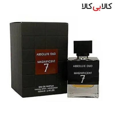 ادوپرفیوم فراگرنس ورد ابسولوت عود مگنیفیسنت Absolute Oud Magnificent 7 مردانه حجم 100 میلی لیتر