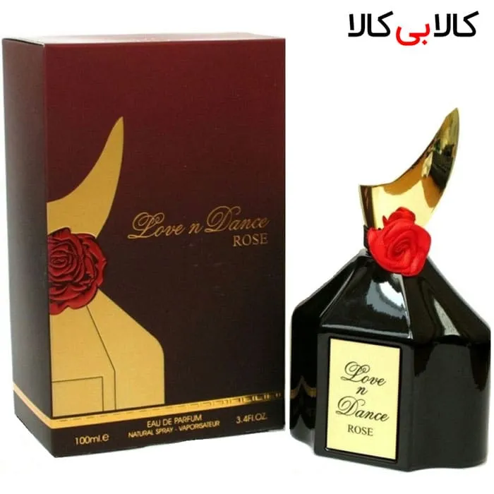 ادوپرفیوم فراگرنس ورد لاو ان دنس رز Love n Dance Rose حجم 100 میلی لیتر