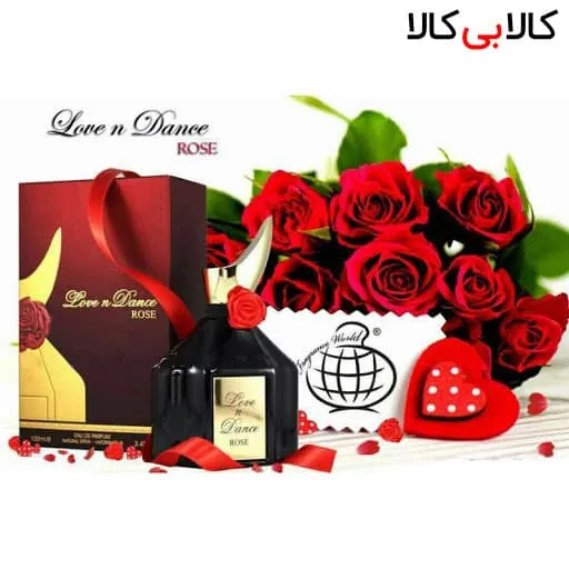 ادوپرفیوم فراگرنس ورد لاو ان دنس رز Love n Dance Rose حجم 100 میلی لیتر