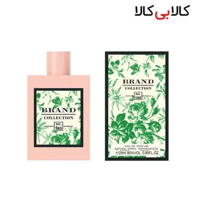 عطر جیبی برند کالکشن زنانه کد NO 180 حجم 25 میلی لیتر
