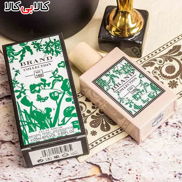 عطر جیبی برند کالکشن زنانه کد NO 180 حجم 25 میلی لیتر