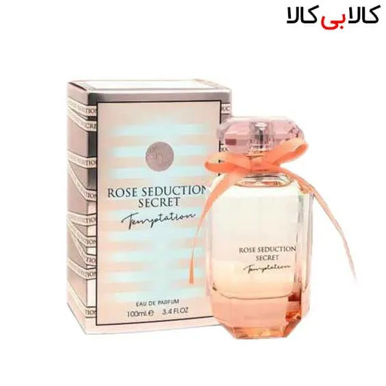ادوپرفیوم فراگرنس ورد رز سداکشن سکرت Rose seduction secret (بابمبشل) زنانه حجم 100 میلی لیتر