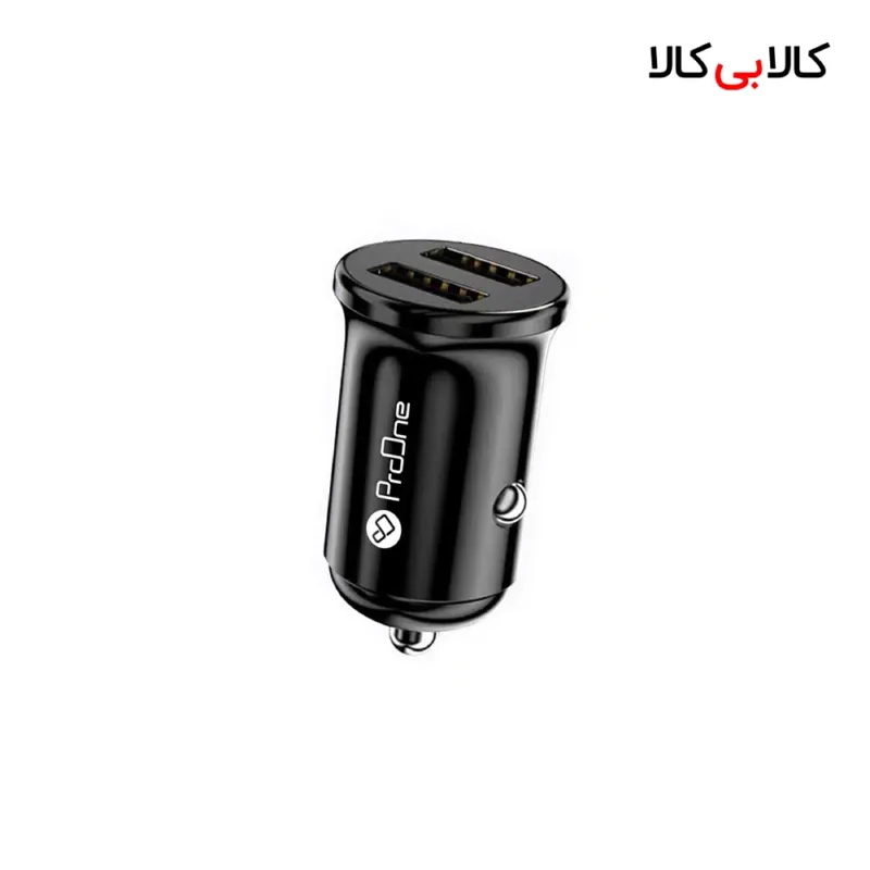 شارژر فندکی پرووان مدل PCG12 به همراه کابل تبدیل MicroUSB
