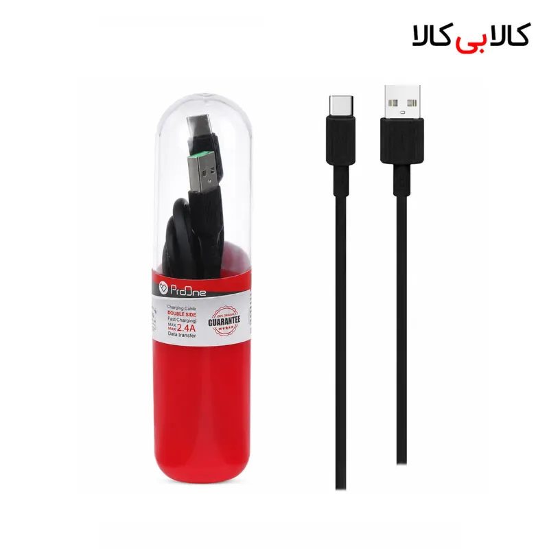کابل شارژر میکرو پرووان (PROONE) طول 1 متر مدل PCC385-M