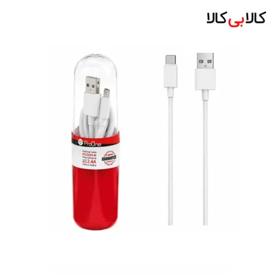 کابل شارژر میکرو پرووان (PROONE) طول 1 متر مدل PCC385-M