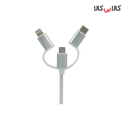 کابل تبدیل HDMI به USB-C / microUSB / Lightning پرووان مدل PCH70 طول 1.8متر