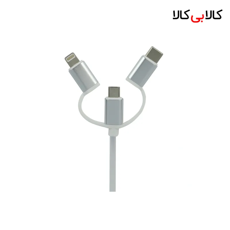 کابل تبدیل HDMI به USB-C / microUSB / Lightning پرووان مدل PCH70 طول 1.8متر