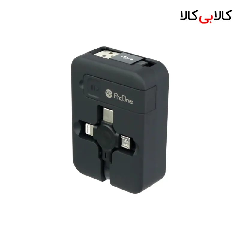 کابل تبدیل USB به USB-C / microUSB / Lightning پرووان مدل PCC365R