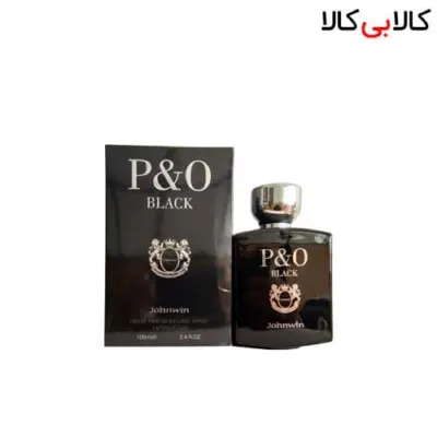 ادوپرفیوم جانوین پی اند او بلک Johnwin P&O Black for Men مردانه حجم 100 میلی لیتر