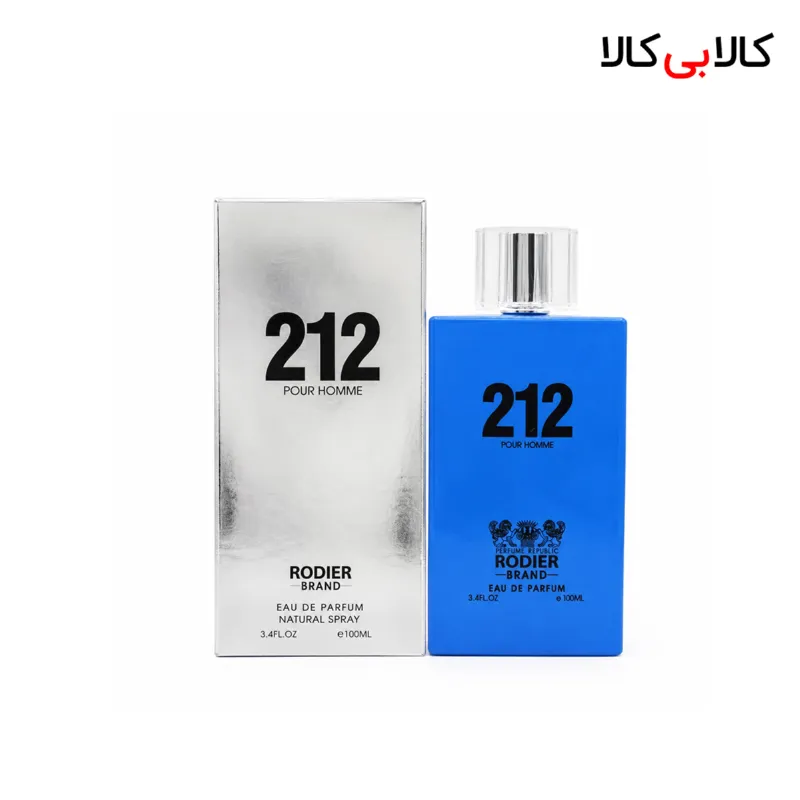 ادکلن رودیر 212 پور هوم مردانه حجم 100 میلی لیتر
