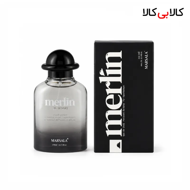 ادکلن مارسالا مرلین کد 4 مردانه حجم 100 میلی لیتر