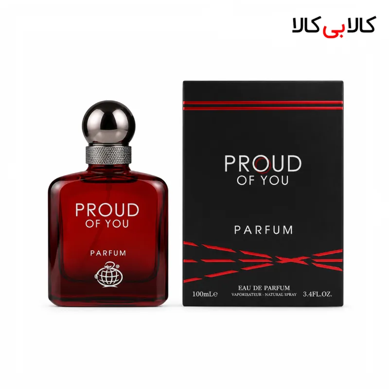 ادکلن فراگرنس ورد پرود آف یو پارفوم مردانه حجم 100 میلی لیتر