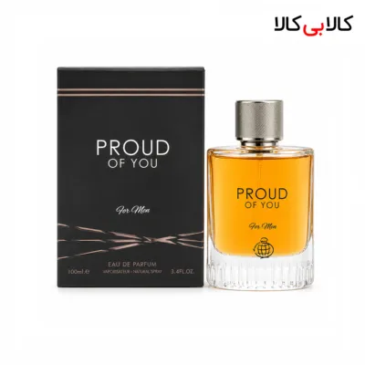 ادکلن فراگرنس ورد پرود آف یو فور من مردانه حجم 100 میلی لیتر