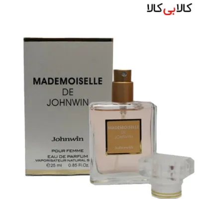 عطر جیبی مادمازل دی جانوین MADEMOISELLE DE JOHNWIN زنانه حجم 25 میلی لیتر