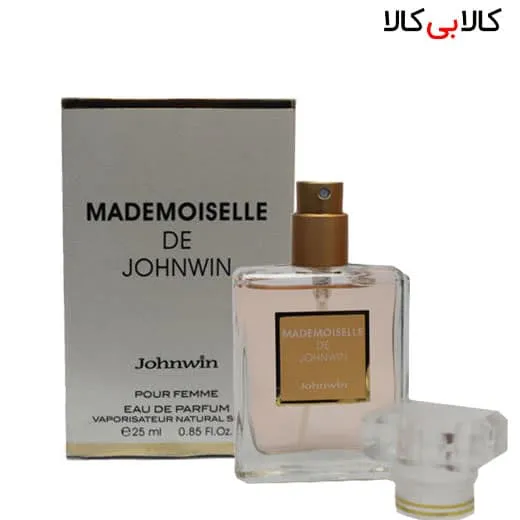 عطر جیبی مادمازل دی جانوین MADEMOISELLE DE JOHNWIN زنانه حجم 25 میلی لیتر