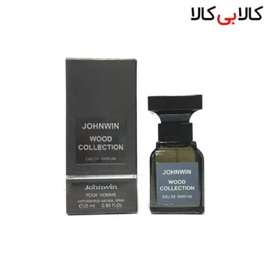 عطر جیبی جانوین وود کالکشن Johnwin Wood Collection مردانه و زنانه حجم 25 میلی لیتر
