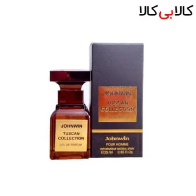 عطر جیبی جانوین توسکان لدر Johnwin Tuscan Collection مردانه و زنانه حجم 25 میلی لیتر