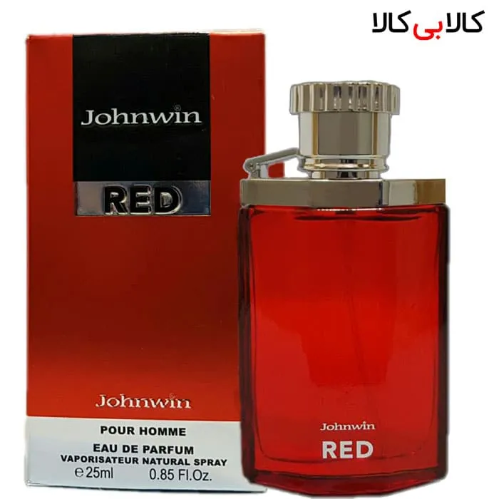 عطر جیبی رِد جانوین Johnwin Red مردانه حجم 25 میلی لیتر
