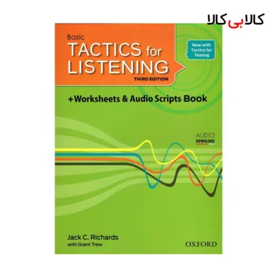 کتاب Tactics for Listening Basic 3rd انتشارات جنگل