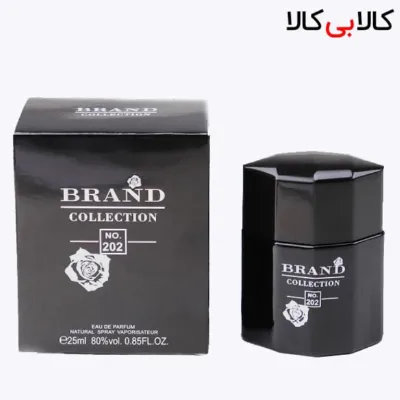 عطر جیبی برند کالکشن مردانه کد NO 202 حجم 25 میلی لیتر