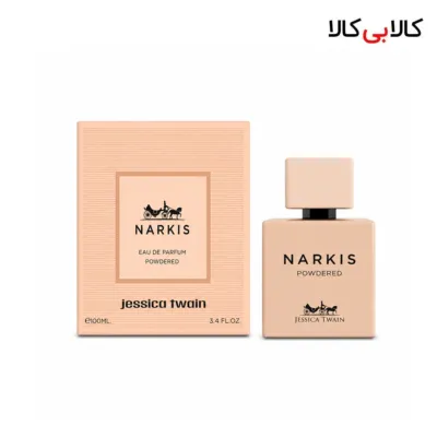 ادکلن جسیکا تویین نارکیس پودرد زنانه حجم 100 میلی لیتر