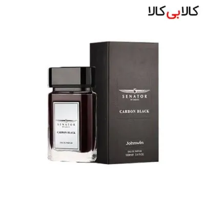 ادوپرفیوم جانوین سناتور کربن بلک Johnwin Senator Carbon Black مردانه حجم 100 میلی لیتر