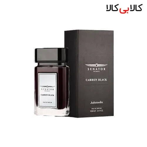 ادوپرفیوم جانوین سناتور کربن بلک Johnwin Senator Carbon Black مردانه حجم 100 میلی لیتر