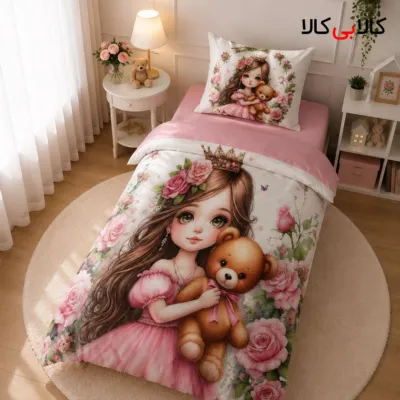 روتختی طرح پرنسس و تدی دخترانه