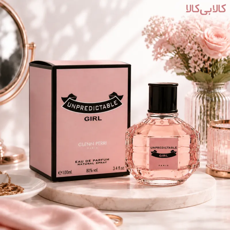 ادکلن جی پارلیس آنپردیکتبل گرل زنانه حجم 100 میلی لیتر