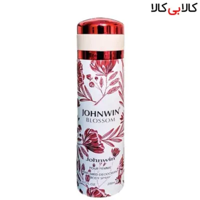 اسپری بدن دئودورانت جانوین مدل بلوسوم JOHNWIN Blossom زنانه حجم 200 میل