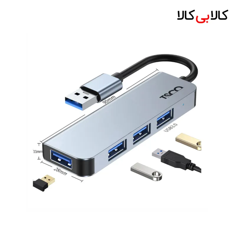 هاب USB تسکو 4 پورت USB مدل THU 1142