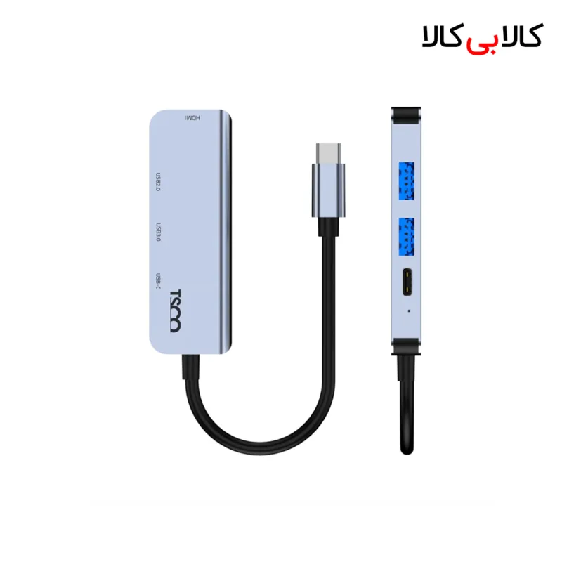 هاب USB تسکو چهار پورت تایپ سی مدل THU 1152