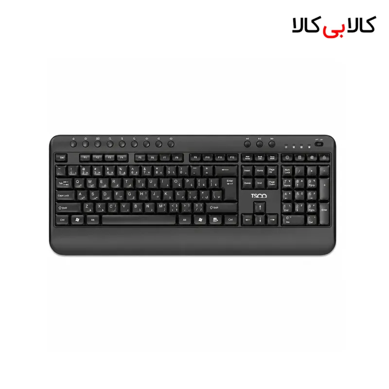 ماوس و کیبورد بی سیم تسکو مدل TKM 7029W