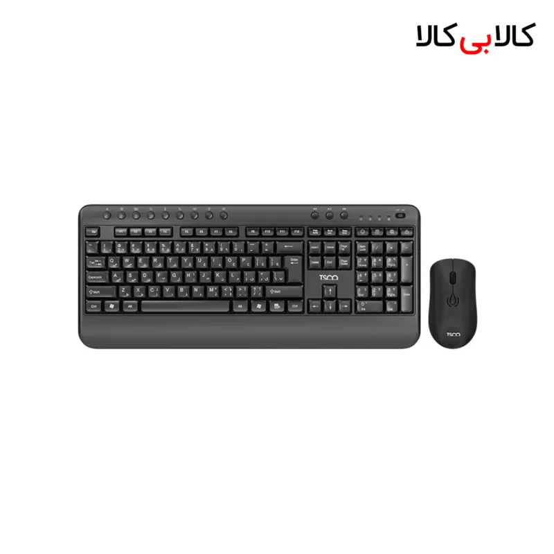 ماوس و کیبورد بی سیم تسکو مدل TKM 7029W