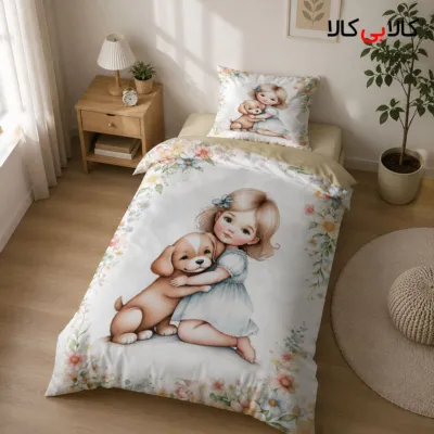 روتختی طرح دختر و سگ دخترانه